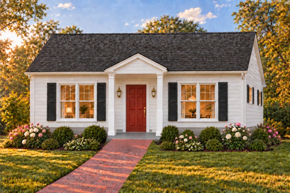 The Merritt accessible-option exterior illustration