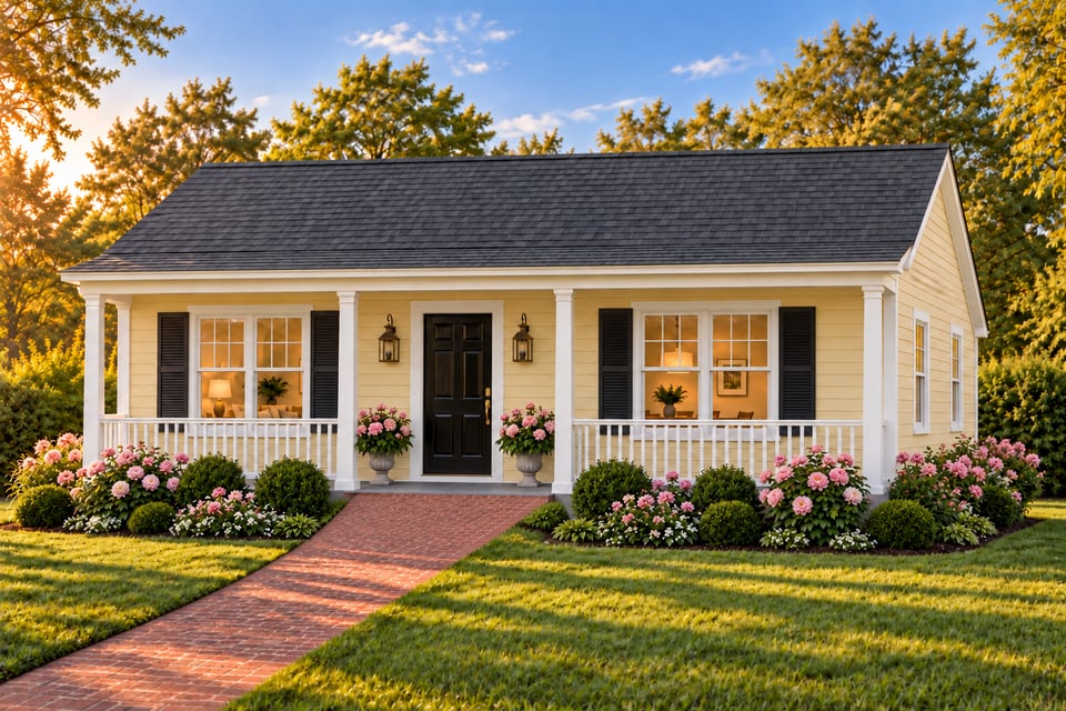 The Westport accessible-option exterior illustration